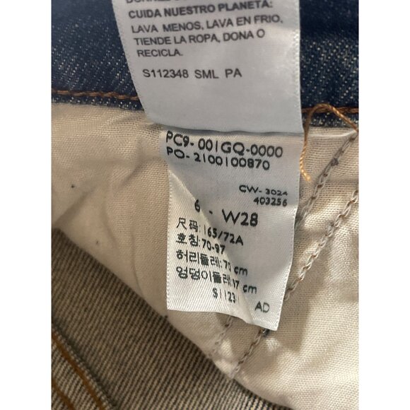 Levi Strauss Signature Denim Maxi Skirt Women’s 6 W28 Mid Rise Comfort Stretch - Picture 12 of 12